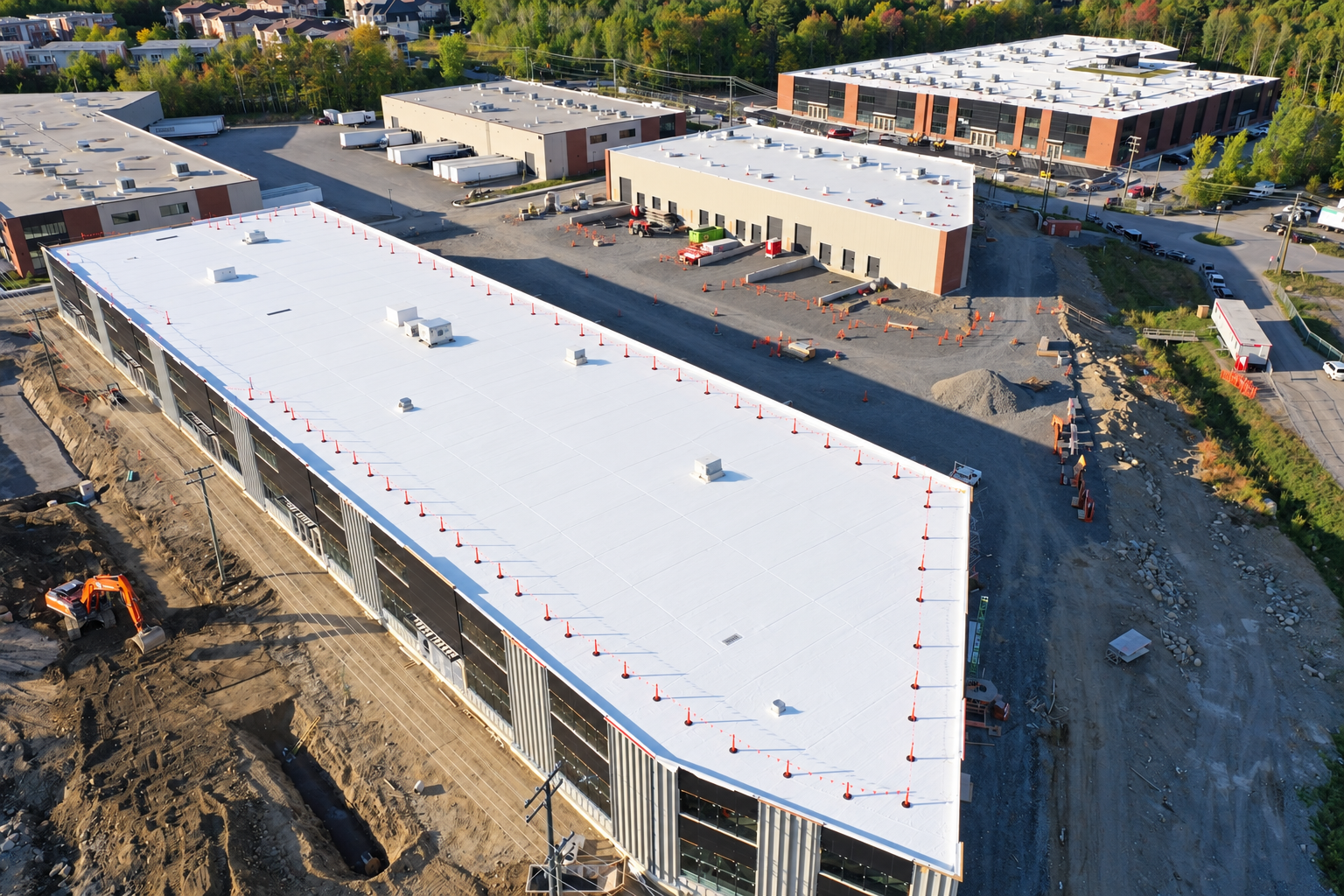 BÂTIMENT C & D — réalisation Toiture Alpha